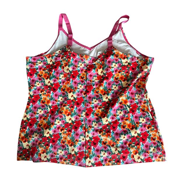 Ruby Ribbon Heritage Cami Floral Bloom Style 1798 Size 50 - Picture 6 of 6